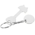 thumbnail image 4 of MOVTOTOP Shopping Trolley Token Key Ring Trolley Token Coin Keyring Supermarket Shopping Cart Token Keychain, 4 of 8