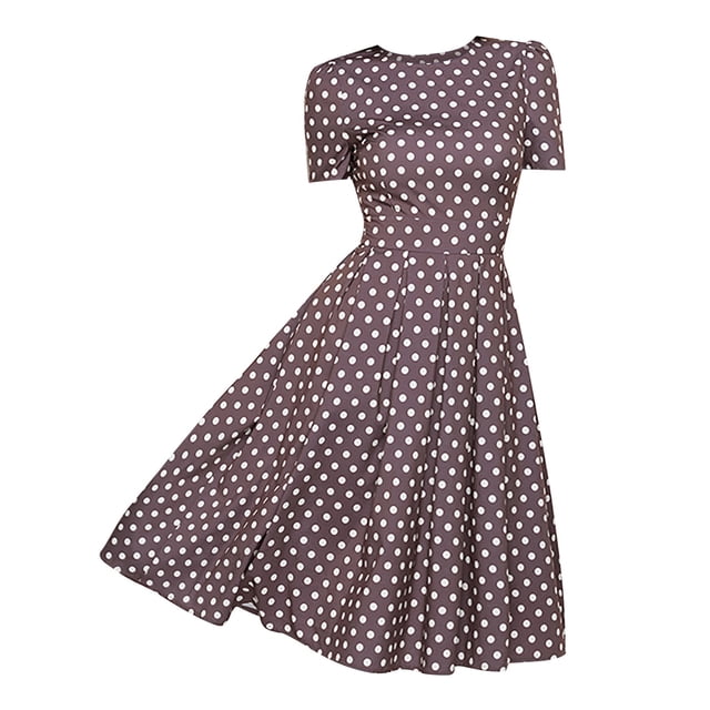 Ketyyh-chn99 Robes Femmes Fête Grande Taille Robe Évasée à Fleurs Manches à Volants à Étages Robe Trapèze Courte F,2TG