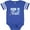 Football Blue and White, variant on Inktastic Born to Fish Go Fishing Boys or Girls Baby Bodysuit