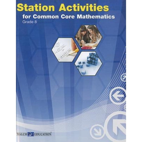 Pre-Owned Station Activities for Common Core State Standards: Grade 8 (Paperback) 082516785X 9780825167850