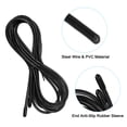 thumbnail image 4 of Uxcell 10Ft Speed Jump Rope Replacement Cable 4.5mm Professional Skipping Rope Replacement Black 4 Pack, 4 of 6
