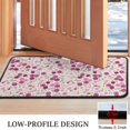 thumbnail image 3 of Pink Pioneer Flower Pattern Door Rugs,Washable Non Slip Door Mats Indoor,Decorative Door Mats,Entry Mat Indoor for Entrance,Bedroom,Kitchen,Bathroom,30"x17", 3 of 6