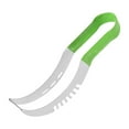 thumbnail image 4 of Begzeat Stainless Watermelon Slicer, Watermelon Cutter Slicer Tool, Stainless Steel Fruit Slicer, Easy Slicer Watermelon Vegetable Fruit Cutter Family Camping Kitchen Gadgets Watermelon Knife (Red), 4 of 8