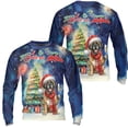 thumbnail image 3 of Merry Christmas and Happy New Year Santa Mastiff Holiday Xmas Winter 2025 All Over Print 3D Sweatshirt Unisex Merch Mastiffs Dog Lover Gifts Idea - 00024, 3 of 6
