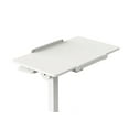 thumbnail image 4 of Uplite Bureau Mobile à Hauteur Réglable – Table Assise-Debout Inclinable au-Dessus du Lit avec Roulettes - Blanc, 4 of 5