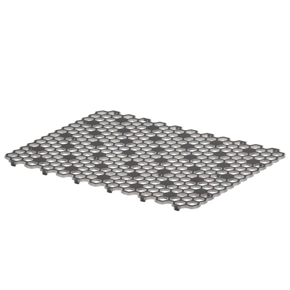 Alfombrilla de lavabo Farmhouse Spectrum Diversified Hexa Frost/Grey