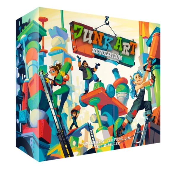 Juego de mesa Junk Art Revolution Asmodee LDNV520001 destreza y equilibrio 2 a 6 jugadores