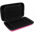 thumbnail image 1 of ZOUSSIQI Game Console Carrying Case for New 3DS XL, Hard Shell Travel Protective Case with 8 Game Slot Inner Pocket (Roseate) CA919-44965, 1 of 9