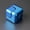 A002- Blue, variant on Squeeze Toys, Metal Squeeze Toys, Squeeze Cube for Adults, Desk Squeeze Toys, 1X1X1 Inch Mini Rotating Cube, Smooth Polished Full Metal Construction for Hand Fidgeting and On-Desk