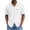 White, variant on Cmfcve Mens Short Sleeve Shirts Classic Lapel Collared Button Down Shirts Dressy Casual Summer Tops with Chest Pockets