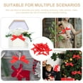thumbnail image 4 of Red Bow Small Bows for Crafts Present Wrapping Gift Polyester Delicate Wedding 30 Pcs, 4 of 6