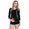thumbnail image 5 of GYRATEDREAM Womens Nursing Hoodie Long Sleeves Sweatshirt Breastfeeding Layered Top Christmas Elk Print Casual Clothes, 5 of 5