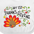 thumbnail image 4 of Inktastic My First Thanksgiving Cute Turkey Boys or Girls Baby Bib, 4 of 4