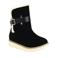 thumbnail image 2 of Botas de nieve Otoño e invierno Punta redonda Moda Botas cortas peludas cálidas Botas de gran tamaño Botas de mujer Wmkox8yii ghj1702, 2 of 6