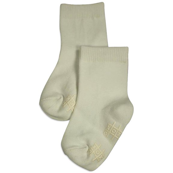 Tic Tac Toe - Little Girls' Anklet Sock 31800-Small (white)