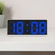 thumbnail image 4 of Reloj Despertador BLESIY con pantalla LED Temperatura Fecha azul, 4 of 6