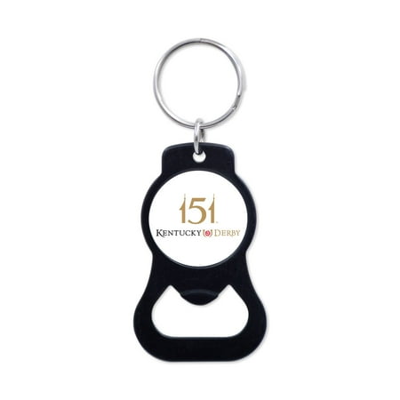 Kentucky Derby 151 Round Bottle Opener Keyring