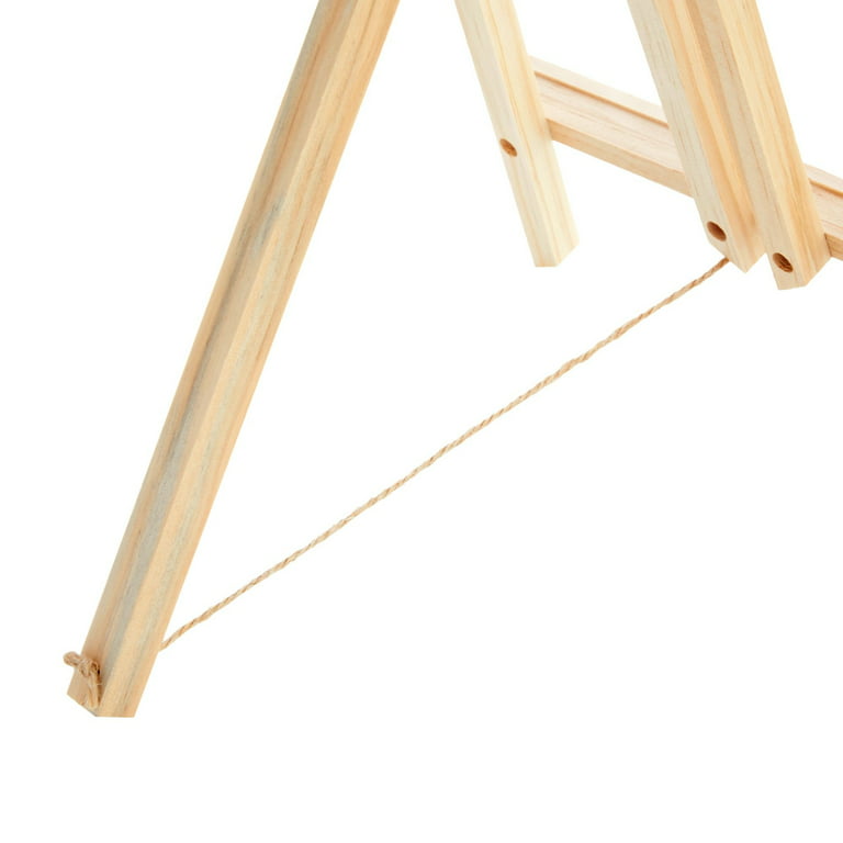 Sturdy Wooden Table Top Easel, Folds Up, Stretches Taller for 15 to 25  Canvas