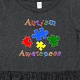 thumbnail image 4 of Inktastic Autism Awareness-puzzle Girls Toddler Dress, 4 of 5