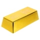 thumbnail image 4 of unidad de lingote de oro falso hueco de plástico simulado, barra de oro artificial creativa, accesorio decorativo para fiestas y actividades (dorado)., 4 of 7