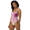 thumbnail image 2 of Pinky Floral One-Piece Swimsuit (XS), 2 of 4