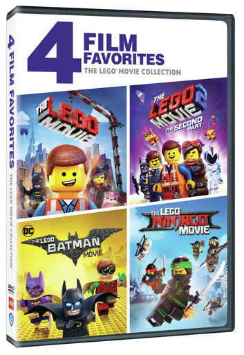 Indflydelsesrig Intakt Mere end noget andet LEGO Movie 4-Film Collection (DVD) - Walmart.com