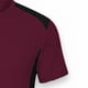 thumbnail image 5 of Ceisia Men's Slim Fit Short Sleeve Henley Shirt Waffle Knit Contrast Panel Casual T-shirt Wine XL Gifts, 5 of 6