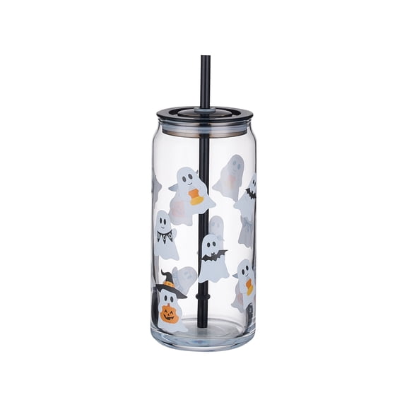 Way to Celebrate Halloween Mixed Ghost 20oz Can Sipper