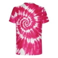 thumbnail image 6 of UVEASISHA Graphic Tees for Men Tie Dye Short Sleeve T-Shirts Big and Tall Casual Crewneck Workout Shirts Summer Fashion Hipster Tee Tops Watermelon Red XL, 6 of 6
