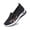 Black, variant on Women Casual Shoes Soft Sole Canvas Shoes Slip On Casual Shoes Breathable Daily Footwear Comfortable For Ladies All Day Wear ,Us Size:6