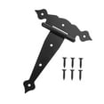 thumbnail image 2 of veasfak Hardware T strap Door Hinges Heavy Duty for Outdoor Barn Shutter C, 2 of 8