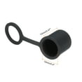 thumbnail image 2 of 30 piezas de tapas de ducto BNC-B, tapones de silicona para dispositivos de video y audio, red de Internet, negro, 2 of 4