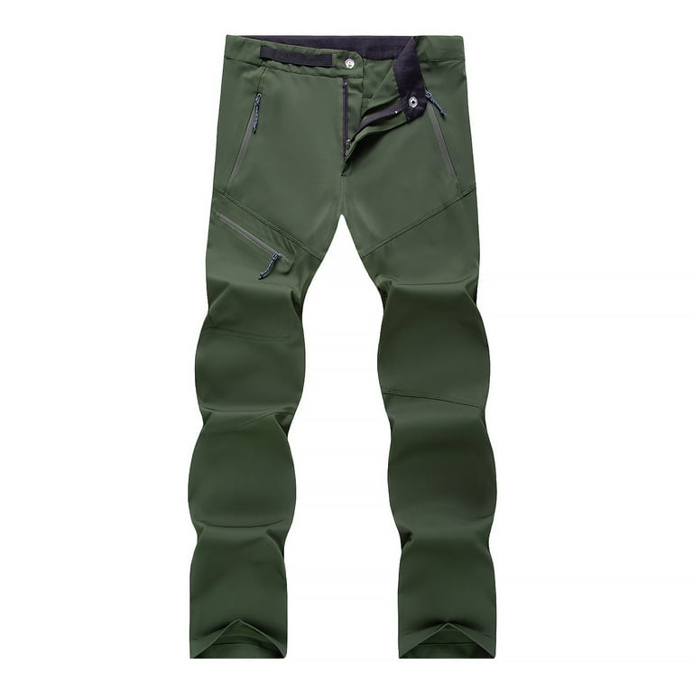 Waterproof Mens Outdoor Hiking Pants Tactical Army Pants Quick Dry