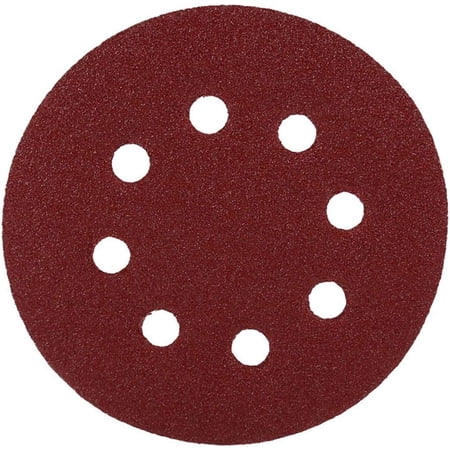 Grit Sand Papers Sanding Discs Low Consumption 10 PCS 125mm Buffing Pads for Car Repair Surface Polishing Of Iron(100#)