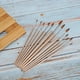 thumbnail image 4 of Juego de pinceles de acuarela Jadeshay 12 piezas Pinceles puntiagudos de lana de nailon, 4 of 12