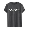 thumbnail image 3 of PNTUTB Valentine's Day Themed Men's Fashion Prints Short Sleeve Crew Neck Casual Loose Comfortable T-shirt, 3 of 5