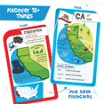thumbnail image 4 of Tarjetas didácticas Imagimake Mapology USA con banderas y formas de estados del 8 al 12, 4 of 8