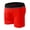 Red, variant on Men Boxer Underwear Breathable Pouch 3D Cutting Comfortable Home Panties Elastic Low-rise Shorts Briefs