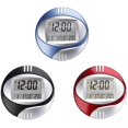 thumbnail image 2 of Temperature Display Digital Wall Electronic Clock LCD Calendar Black, 2 of 5