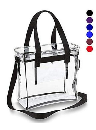 Clear Crossbody Purse Stadium Approved Women Saddle Shoulder Bag Small (CH-J062 SM)