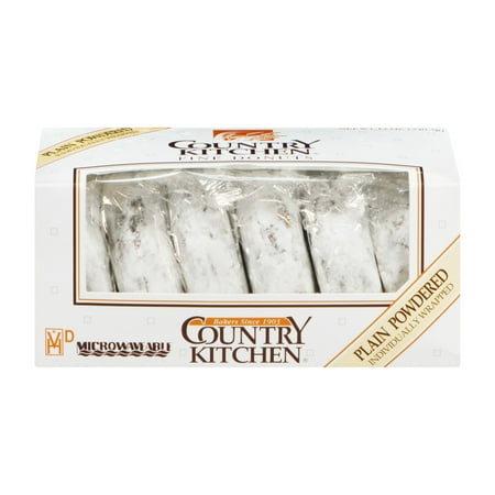 Country Kitchen Fine Donuts Plain Powdered 12 0 OZ Country Kitchen Fine Donuts Plain Powdered 12 0 OZ