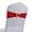Red, variant on Spandex Chair Sashes Bands 30PCS Stretch Chair Cover Ties Bows with Buckle Slider Wedding Party Reception Banquet Decoration (Red)