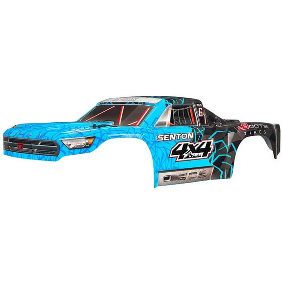 ARRMA AR402247 Body Pntd Decal Trim Blue Senton 4x4 Mega ARAC3333 Car/Truck Bodies wings & Decals