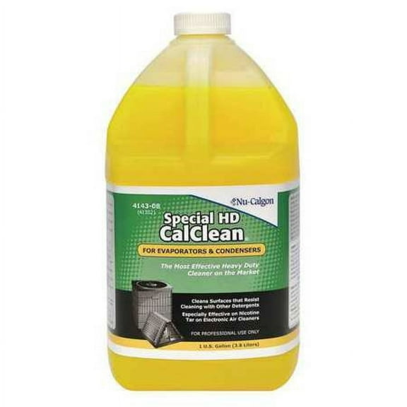 NU-CALGON 4143-08 Condenser/Evaporator Cleaner,Liquid,1gal