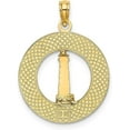 thumbnail image 3 of 14K Yellow Gold MYSTIC CT Lighthouse Charm - 24.15mm, 3 of 6