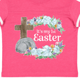 thumbnail image 4 of Inktastic It's My 1st Easter with Cross and Flowers Boys or Girls Toddler T-Shirt, 4 of 5