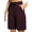 #2028:1 Pack, Wine Red, variant on Cadmus Women's 9'' Bermuda Shorts Casual Loose Comfy Drawstring Athletic Shorts with Pockets,Navy,Small
