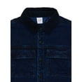 thumbnail image 2 of Wonder Nation Boys Heavyweight Quilted Denim Shirt Jacket, Sizes 4-18 & Husky, 2 of 3