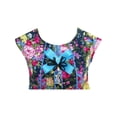 thumbnail image 4 of Girls Dress Halloween Dark Color Flower Bow Tie 5, 4 of 4