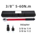 thumbnail image 2 of Torque Wrench 1/2 3/8 1/4-inch Drive Click Torque Wrench  2-210N.   m
Precise Reversible Ratchet Torques Key Professional Bicycle Motorcycle Car Automotive Tool, 2 of 6